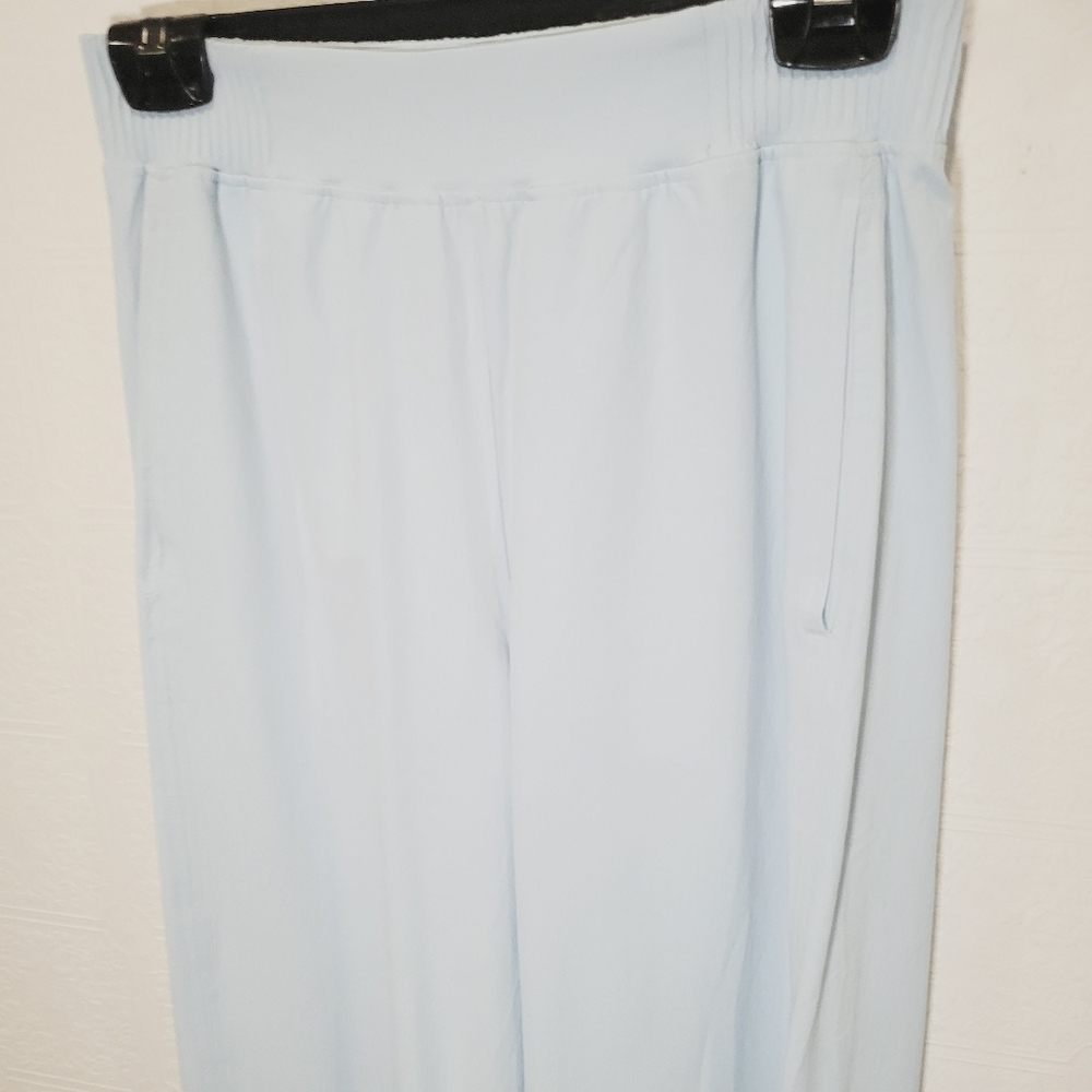 Lululemon Stretch Woven Wide-leg High-Rise Pant powder blue size small - Picture 5 of 13